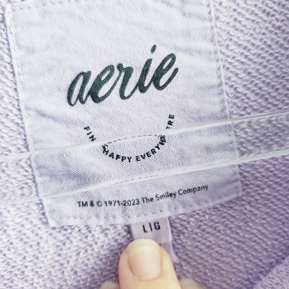 Aerie Going Off The Rails Pullover Long Sleeve Sweater - Picture 9 of 10